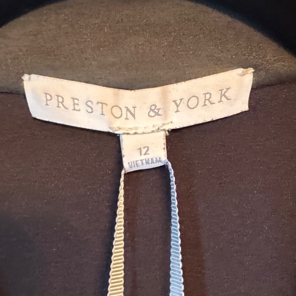 Preston & York Olive Trench Coat - Picture 2 of 4
